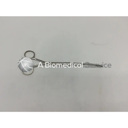 Jarit 475-470 polished silver randall kidney stone forceps with spherical textured head and metal handles 9.5 inches