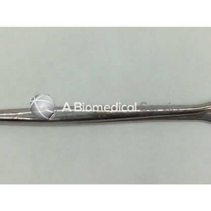 Silver jarit 475-470 randall kidney stone forceps with spherical textured grip for kidney stone removal