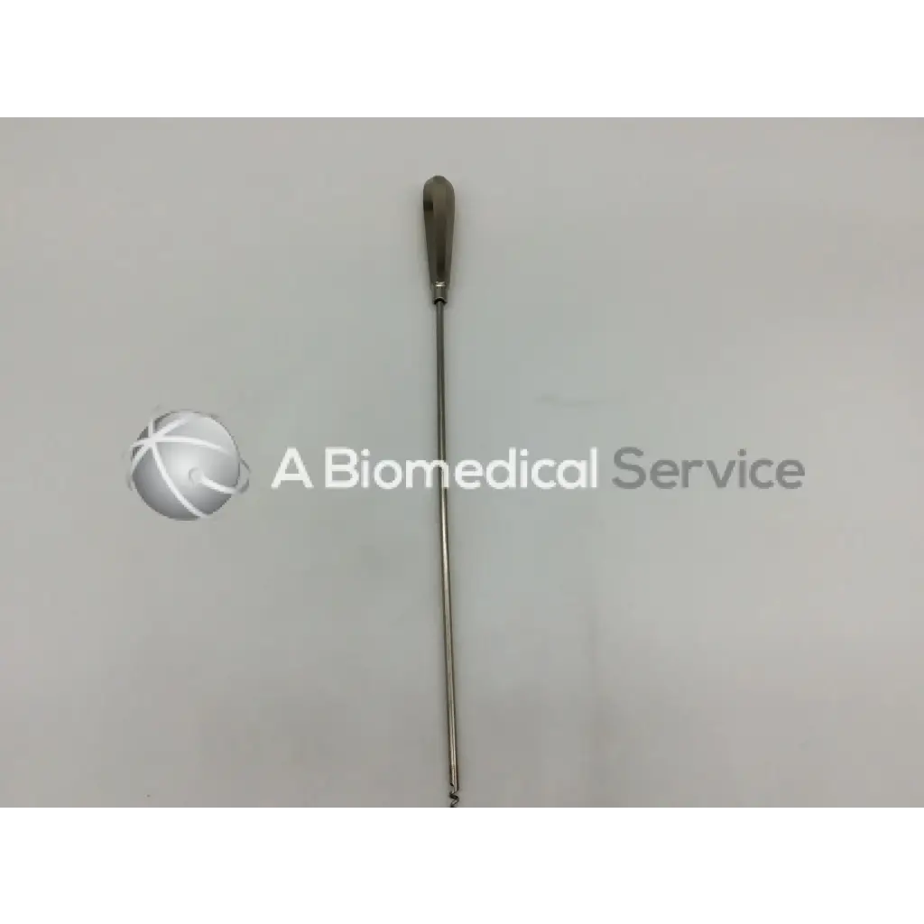 Jarit 615-210 sleek metallic grasping bipolar forceps with tapered handle and slender shaft for precise surgical use