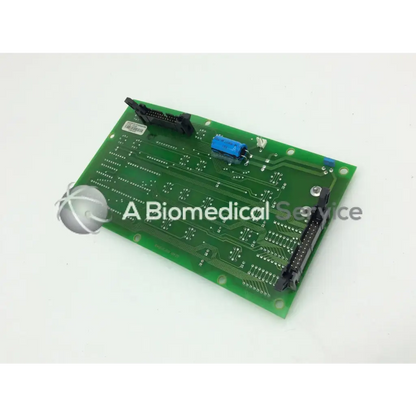 Green rectangular circuit board with black connectors and blue component for jouan 85232554b thermo cl31 centrifuge control board
