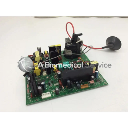 Green printed circuit board with capacitors resistors and black motor assembly in jrc pc-0585c tm-0230a board