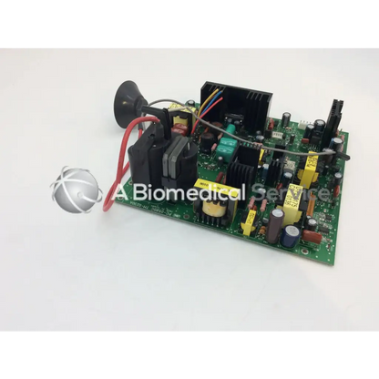 Green printed circuit board of jrc pc-0585c tm-0230a with black yellow and blue electronic components