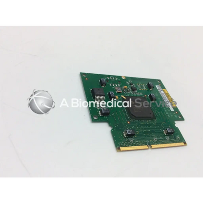 Green circuit board with black integrated circuits and gold contacts for juniper saipan crypto pic main board rev 01
