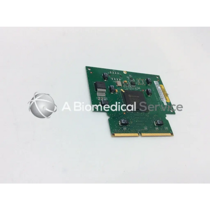 Green circuit board with black integrated circuits and gold edge connector for juniper saipan crypto pic main board