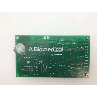 Green rectangular circuit board a125-007 with silver solder points and four mounting screws for board+a125-007 rev use