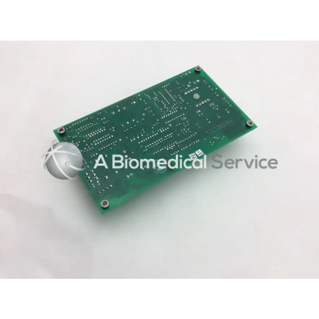 Green rectangular circuit board a125-007 with silver screws and white spherical component for board+a125-007 rev use