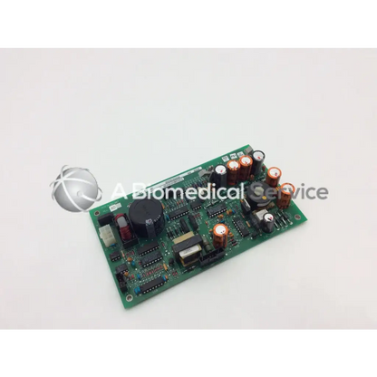 Green printed circuit board a125-007 with capacitors resistors and integrated circuits board+a125-007 rev used board