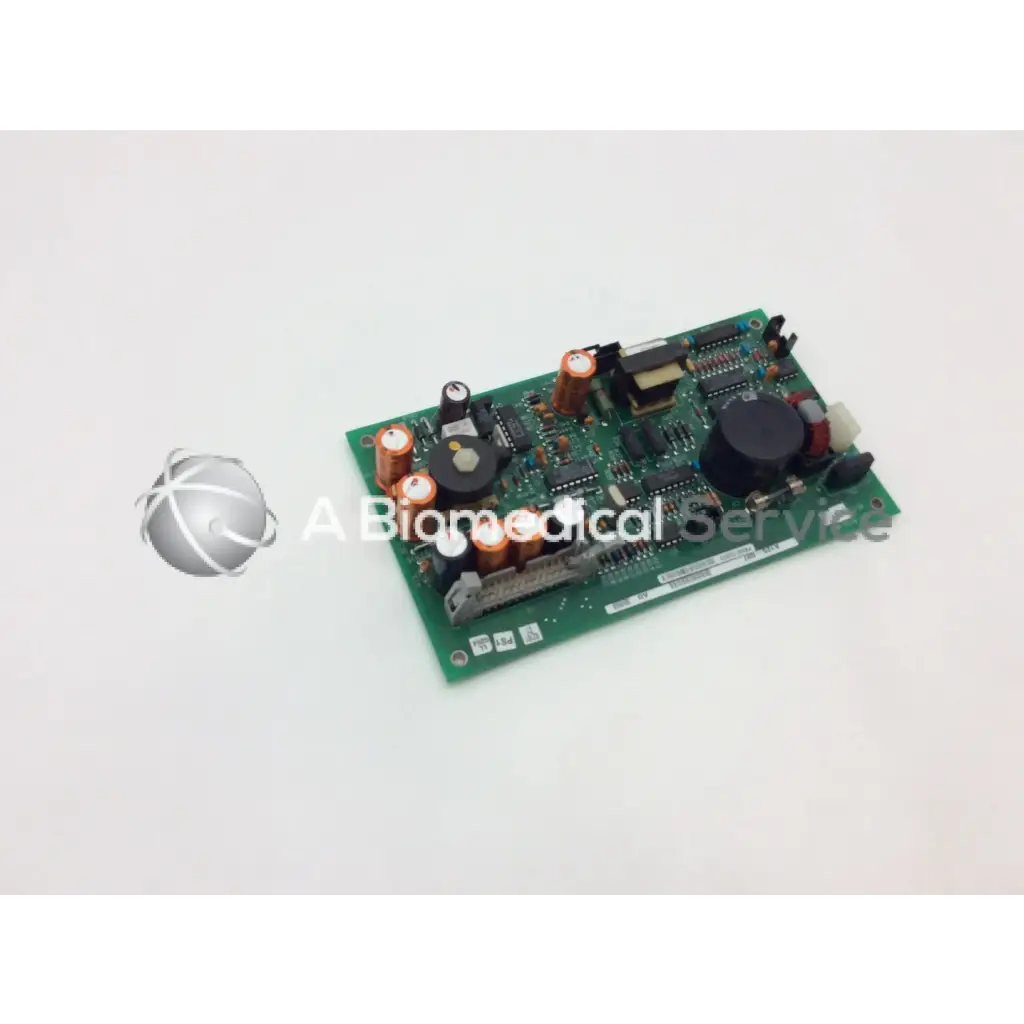 Green rectangular board a125-007 rev with copper capacitors and black components for bbcf1-5 electronics use