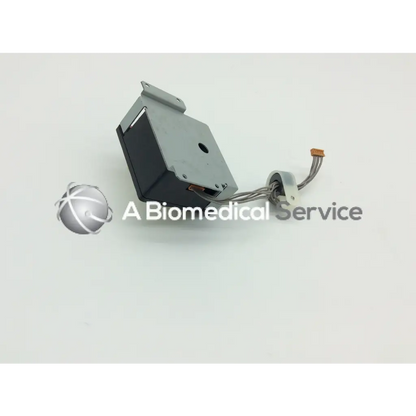 Gray and black rectangular kogyo track ball electronic component with attached wires by kanda tsushin kogyo model tre-201