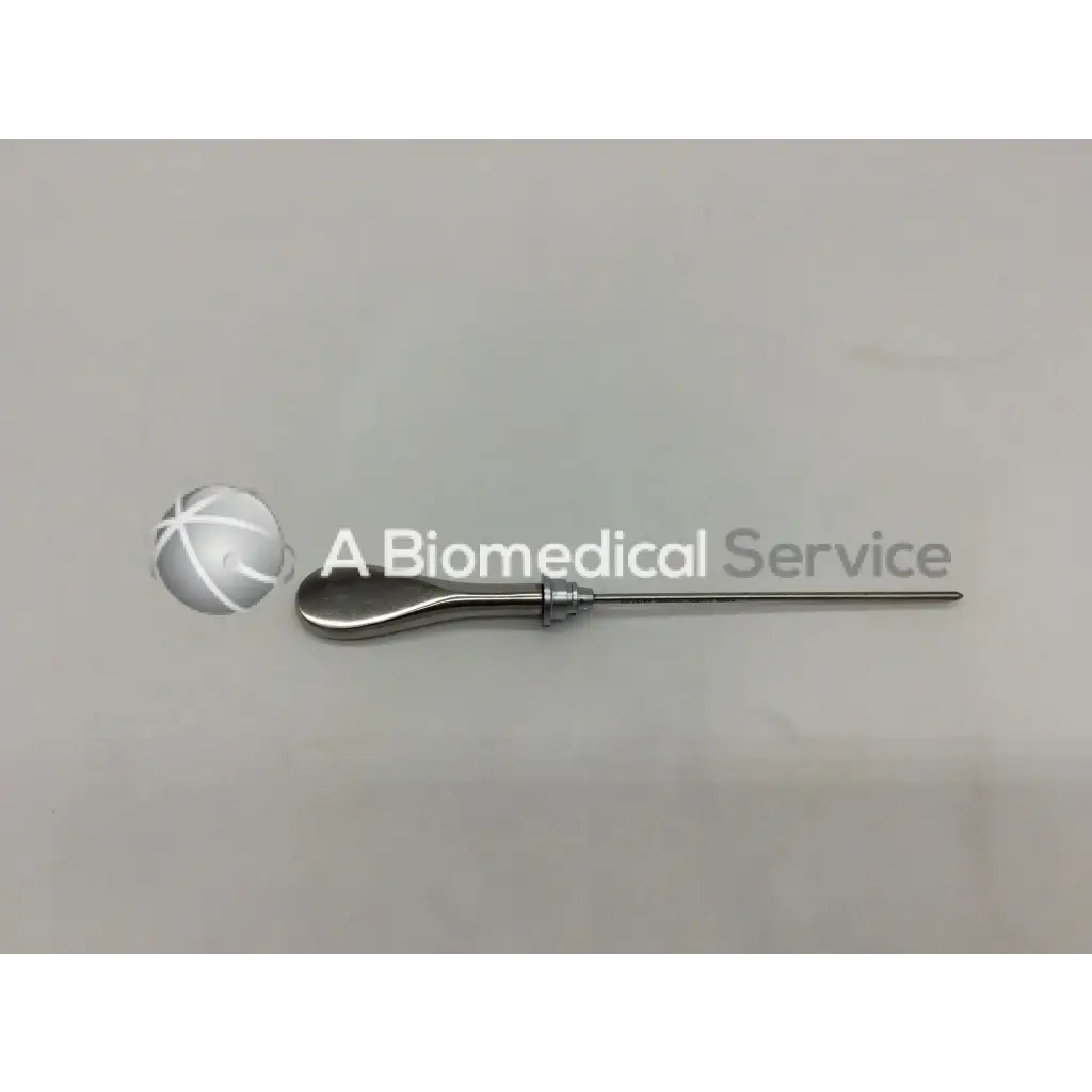 A sleek metallic karl storz 28147 bv dillator with polished stainless steel handle and curved sharf ac5-332 shaft