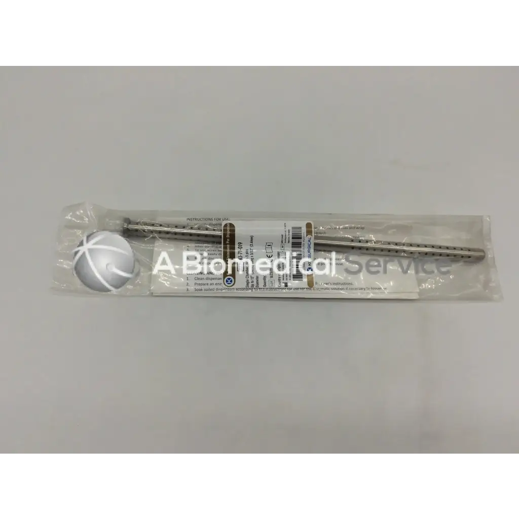 Load image into Gallery viewer, A Biomedical Service Key Surgical K-Wire &amp; Steinmann Pin Dispenser KI-71-019 Single Chamber Holds 5 Pins up to 12&quot; long x 3/32 250.00