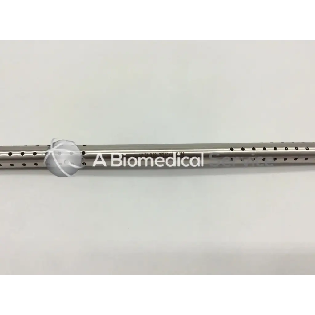 Key surgical wire dispenser 3/32 inch sleek metallic surgical guide rod with abiomedical engraved logo and evenly spaced holes
