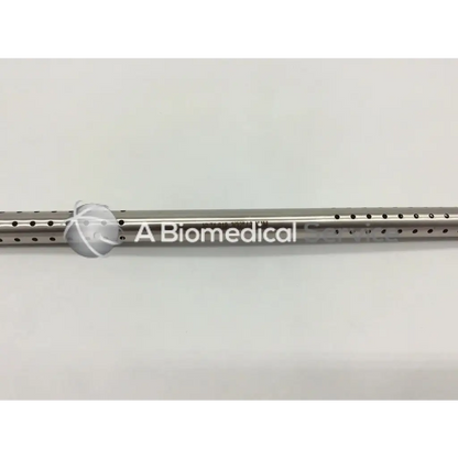 Key surgical wire dispenser 3/32 inch sleek metallic surgical guide rod with abiomedical engraved logo and evenly spaced holes