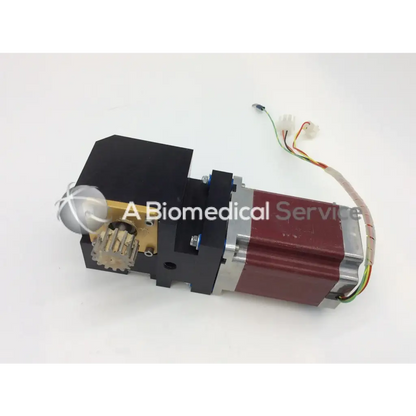 Kollmorgen powerpac k32hrhk-lnk-ns-00 black and maroon metallic 1.8 degree step motor with coiled wire assembly