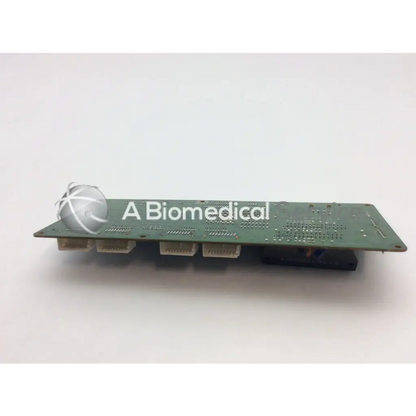 Green rectangular konica minolta pwb-f board with white connectors and silver spherical logo stk6713bmk4 bbcf1-1