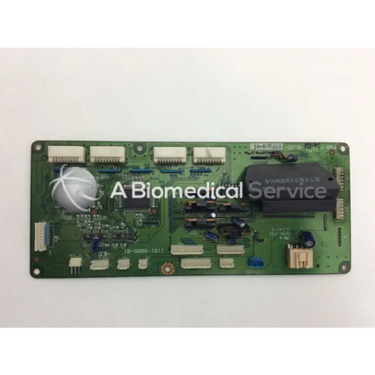 Green rectangular konica minolta pwb-f board with electronic components and connectors stk6713bmk4 bbcf1-1