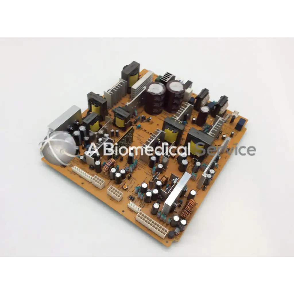 Orange konika minolta power supply board mpw4961 with black and silver electronic components for minolta power supply