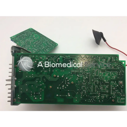 Green bbce5-3 circuit board with silver solder points and biomedical service logo for lares 105 8219 253 3677.1 3119 203 3619.1 model