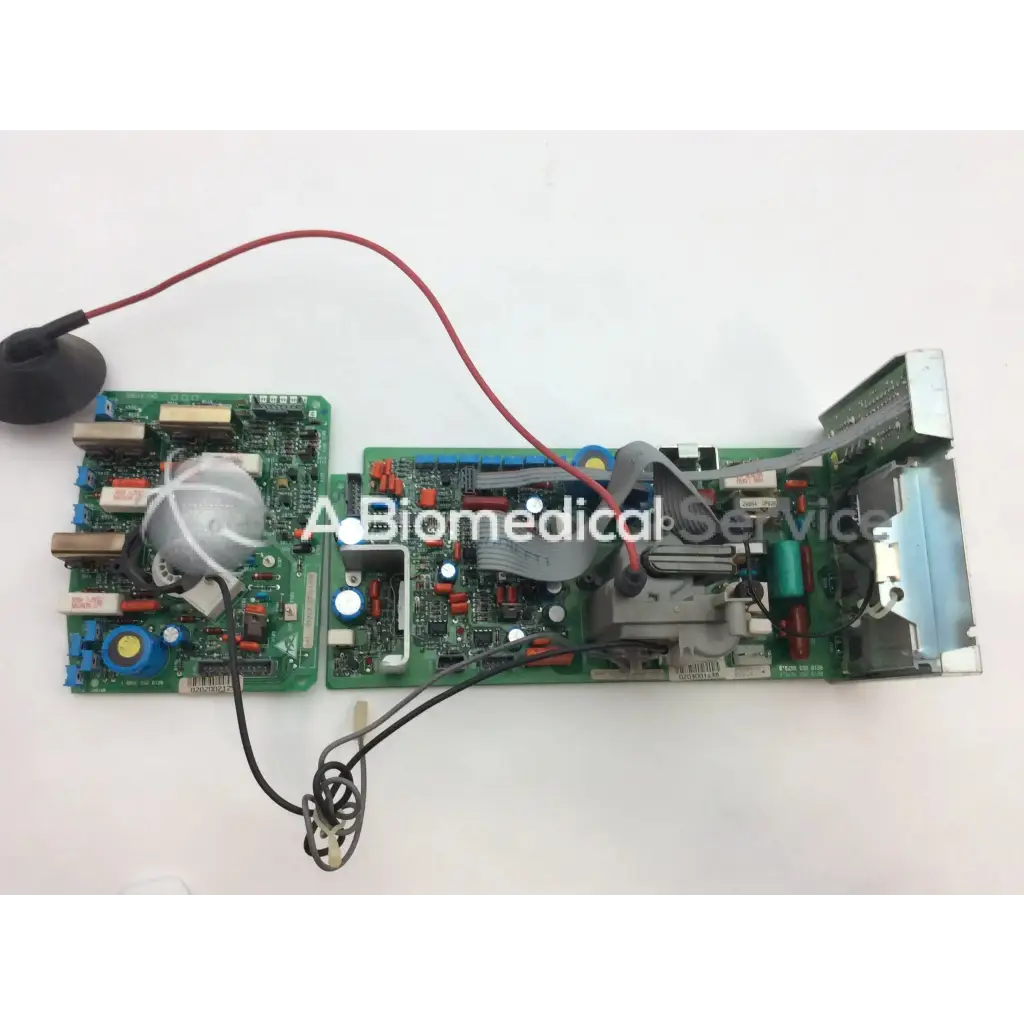 Green circuit board with electronic components and wires for lares 105 8219 253 3677.1 3119 203 3619.1 bbce5-3