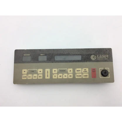 Laser Industries Sharplan 1020 Control Display Panel