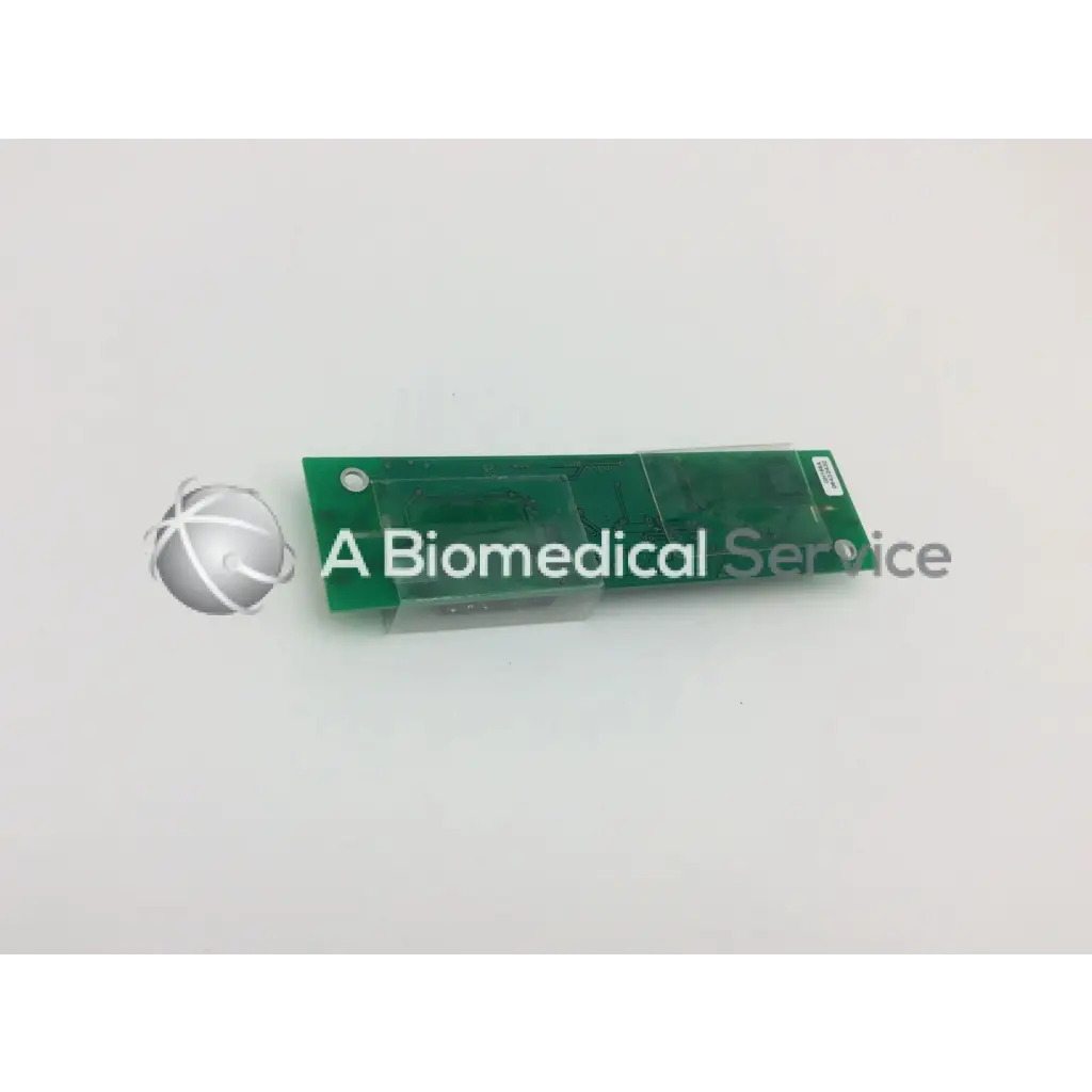 Green rectangular lcd inverter board gh166a with silver metallic components and small white label on right side