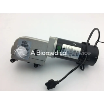 Black and silver left motor with power cord and label stickers for invacare pronto m91 powerchair 1121486