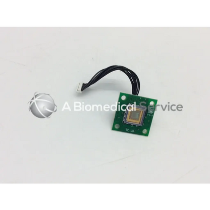 Green circuit board bbcc1-6 with square sensor component and black ribbon cable for Leica 13950-451 rev a board