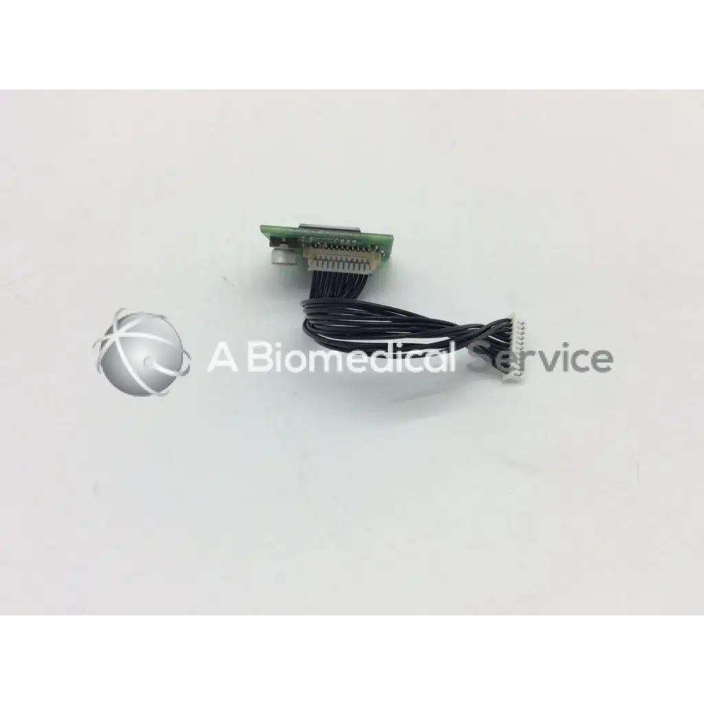 Leica 13950-451 Rev A board with black flexible ribbon cable green circuit board connector and white header bbcc1-6