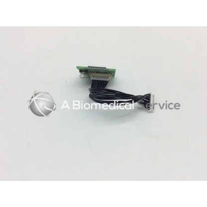 Leica 13950-451 Rev A board with black flexible ribbon cable green circuit board connector and white header bbcc1-6