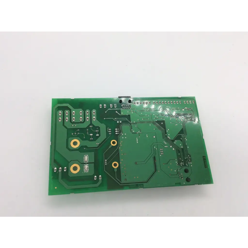 Leica 699000180 cm1950 slave controller pcb board in green with gold-plated mounting holes and intricate copper traces