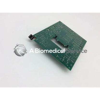 Leica a n 12450 925 board green rectangular circuit board with intricate copper traces and black connector on corner