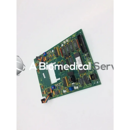 Leica a n 12450 925 board green printed circuit board with black integrated circuits and various electronic components