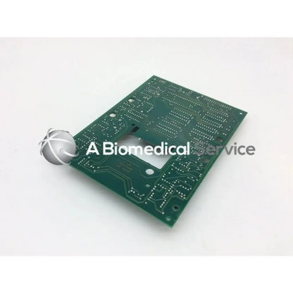 Leica A/N 12450-925 board with green rectangular circuit board and silver metallic sphere attached at the corner