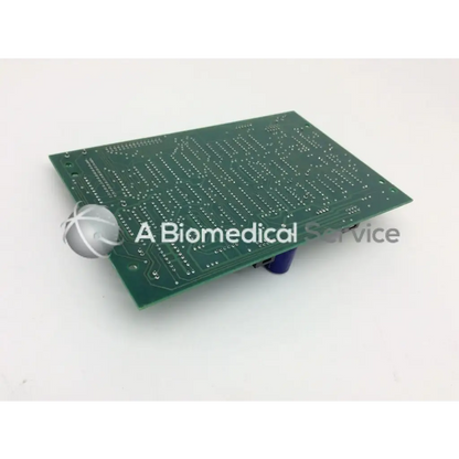Leica inc a n 12450-457 rev a green circuit board with silver solder points and white spherical component on left side