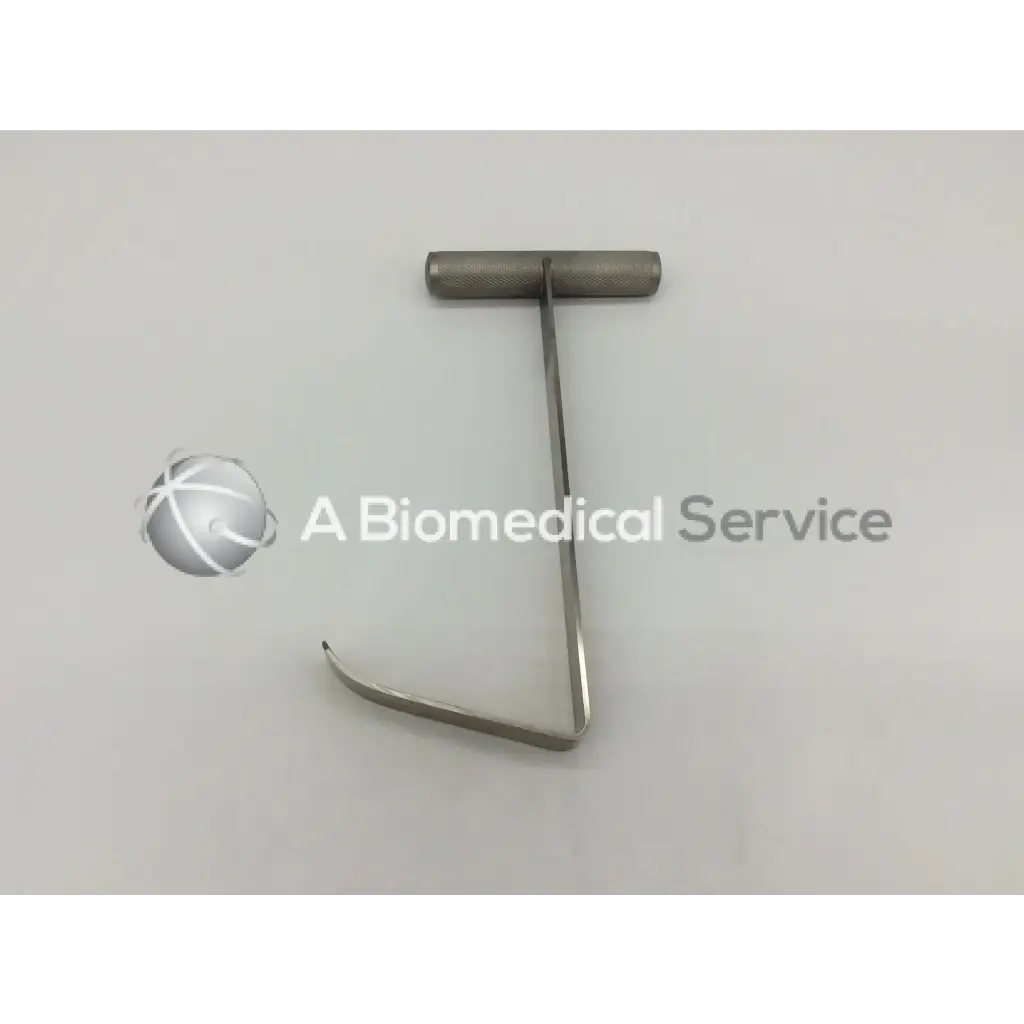 Silver life instruments mcelroy retractor with t-shaped handle and curved hook end surgical instrument