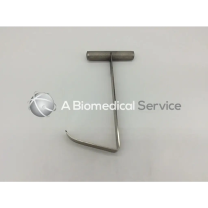 Silver life instruments mcelroy retractor with t-shaped handle and curved hook end surgical instrument