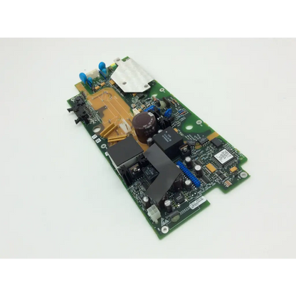 Green pcb board with black and brown components for lifepak 12 biphasic module therapy system 3006234-07