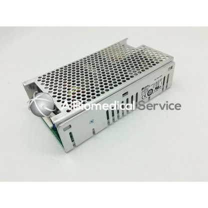 Silver metallic ce-150-4102 power supply unit with perforated casing and visible circuit board featuring integrated power design
