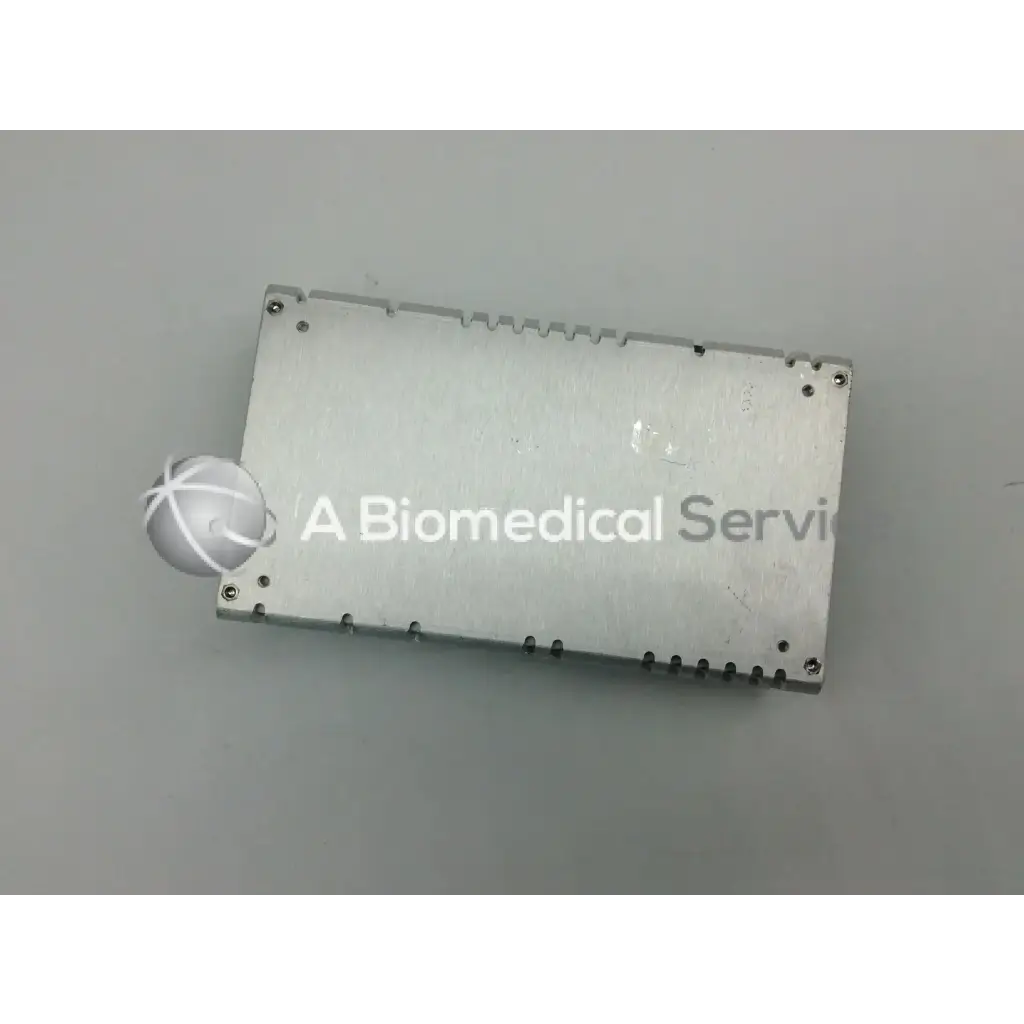 Silver rectangular Lumenis Powersuite-20W power supply with textured edge and screw fastenings ce-150-4102 integrated power design