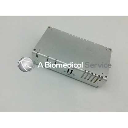 Silver metallic rectangular ce-150-4102 power supply unit with ventilation slots and integrated power design mounting hardware