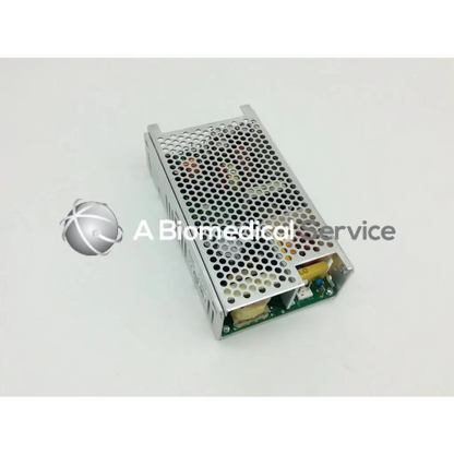 Silver perforated metal ce-150-4102 power supply with visible circuit board featuring integrated power design