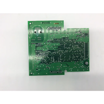 Green printed circuit board with silver conductive traces and solder points for mettler toledo 16449600a pcb board b14750400a