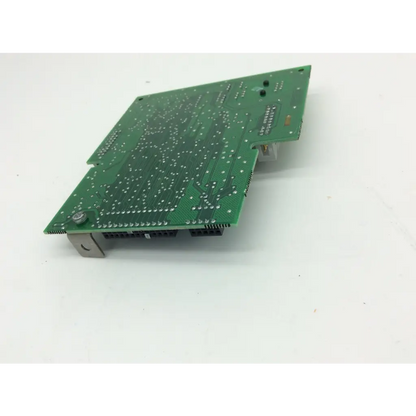 Green pcb board b14750400a with silver solder points and black connectors for mettler toledo 16449600a serial ethernet