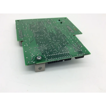 Mettler toledo 16449600a green pcb board b14750400a with silver solder points and black connector ports