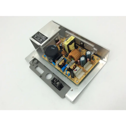 Silver metal mettler toledo power supply assembly as5336fr with yellow circuit board and electronic components