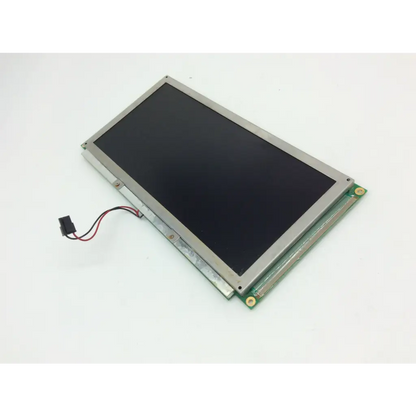 Silver-framed lcd screen assembly cmf1n1721-a1-e with black display and attached wiring for mettler toledo ucst 8361 8461