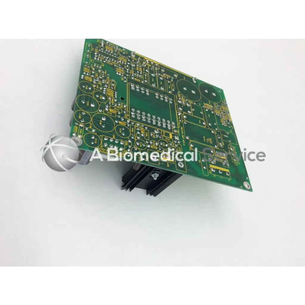 Mint mazak 700156-007 rev a green circuit board with gold traces and mounted electronic components for industrial use