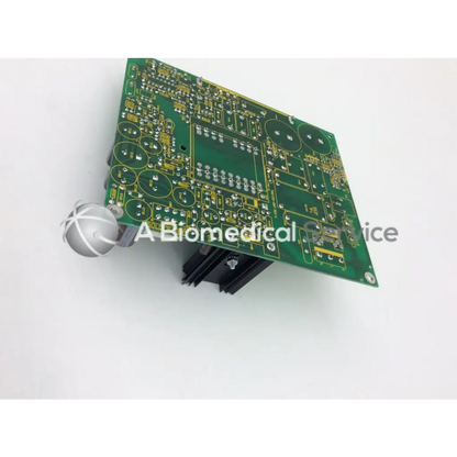 Mint mazak 700156-007 rev a green circuit board with gold traces and mounted electronic components for industrial use