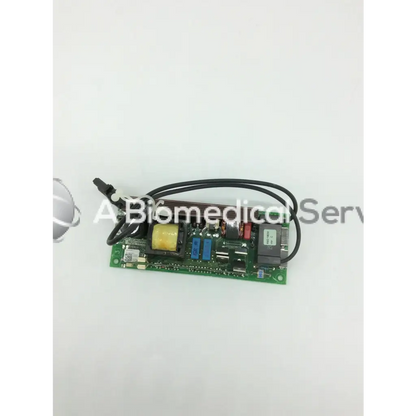 Green circuit board with black wiring and components for mitsubishi 938p069010 lamp ballast electronic use