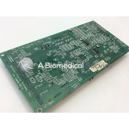 National display system 16a0030 rev c1 pcb board green circuit board with silver components and white circular sticker